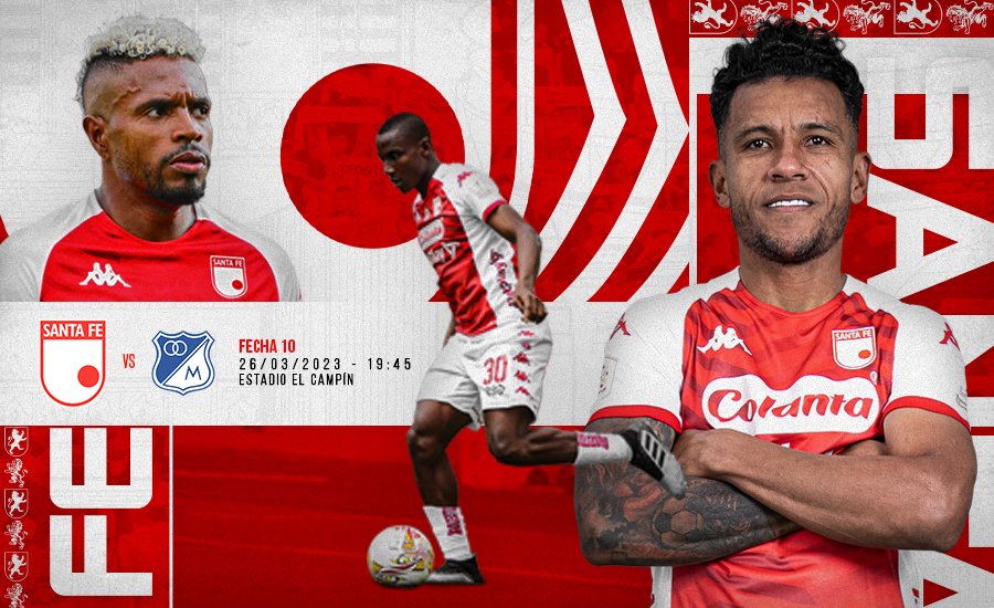 Bogotá de 𝗦𝗔𝗡𝗧𝗔 𝗙𝗘, de 𝗻𝘂𝗲𝘀𝘁𝗿𝗮 𝗴𝗲𝗻𝘁𝗲. La ciudad lo más hermoso para mí... 🎶

¡Nos vemos en el Clásico 311 💥!

Entradas disponibles 👉 bit.ly/40UbjNh 🎟️.