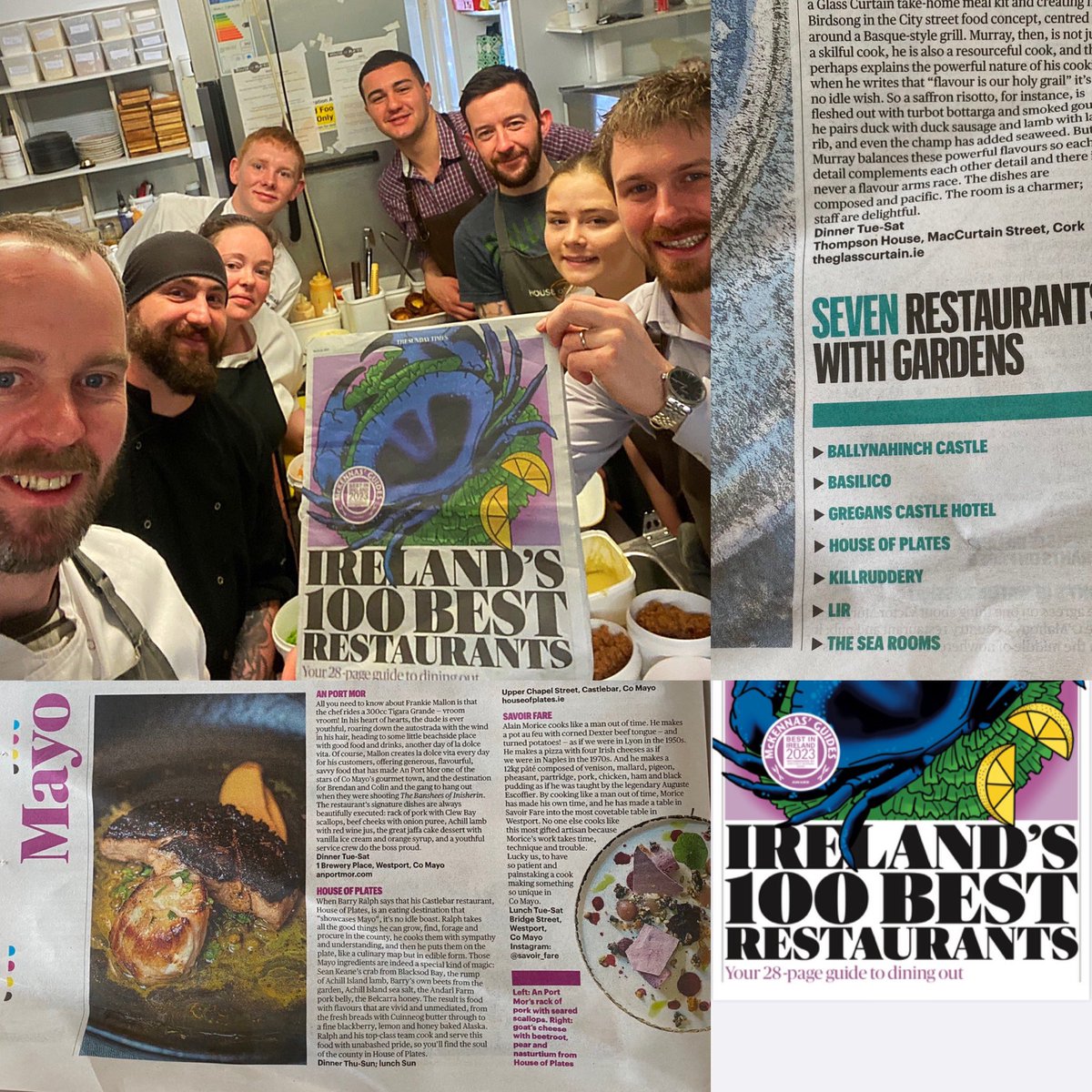 House Of Plates (@houseofplatesx) on Twitter photo Thanks very much@McKennasGuides for including us in #ST100Best2023 in today’s <a href="/SundayTimesFood/">Sunday Times Food</a>. #upmayo Thanks very much@McKennasGuides for including us in #ST100Best2023 in today’s <a href="/SundayTimesFood/">Sunday Times Food</a>. #upmayo