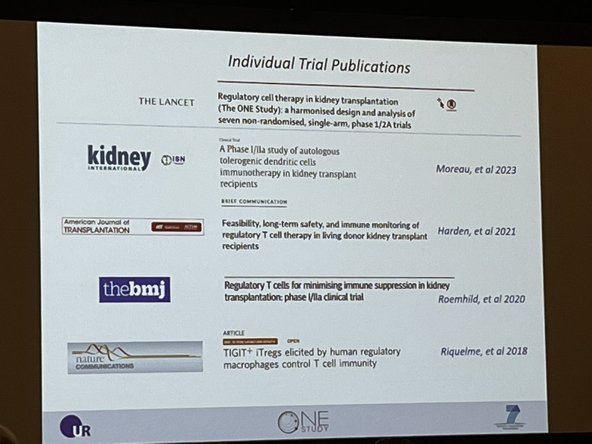 #IPTA2023 cell therapy to promote tolerance in transplantation