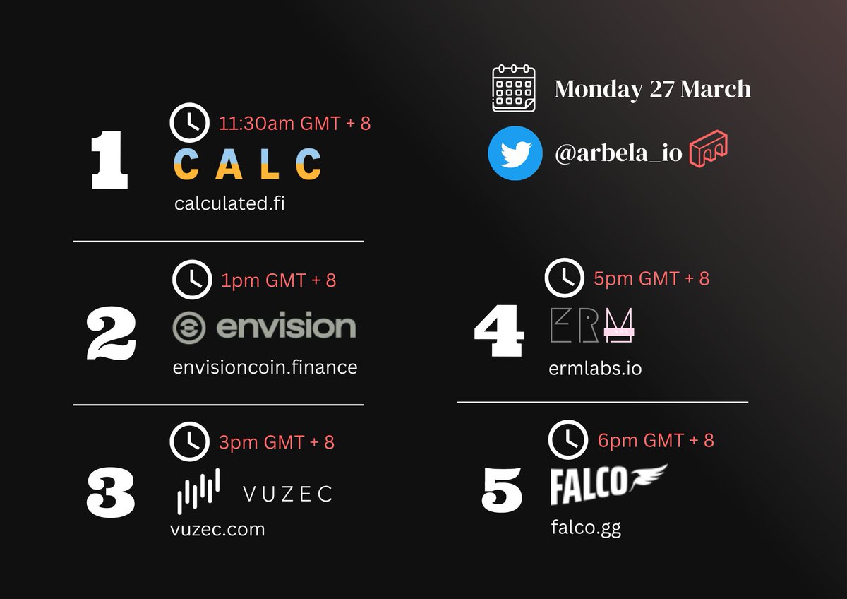 kalisoftware_io's tweet image. 📢The competition AMA is starting Monday the 27th📢 

Win $500 by writing an analysis report on one of these projects.

Analysts, tune in to learn key insights for your report.

discord.com/invite/UAaD9W2…

#Web3 #Web3research #Investmentresearch