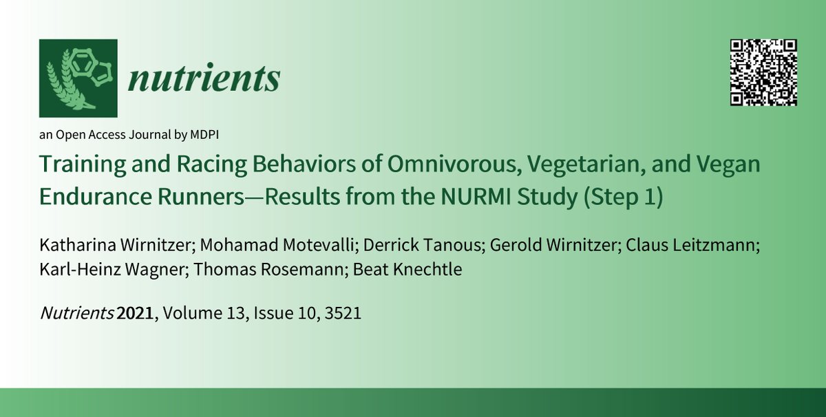 NurmiStudy's tweet image. The CHANCE 2 WIN is still up – pls help us WIN the @Nutrients_MDPI "Nutrients 2023 Best Paper Award": mdpi.com/journal/nutrie…  for our @NURMIStudy vegan-paper: mdpi.com/2072-6643/13/8…  
Please widely post &amp;amp; share, thx so much!