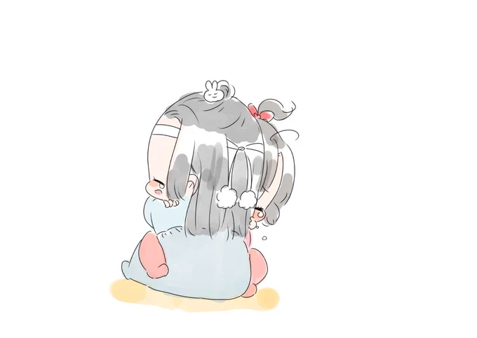 「あーん あーん おわたたのよお」「うぇーいん、だいじょぶよ ずぅっといっしょよ ぎゅっ」 