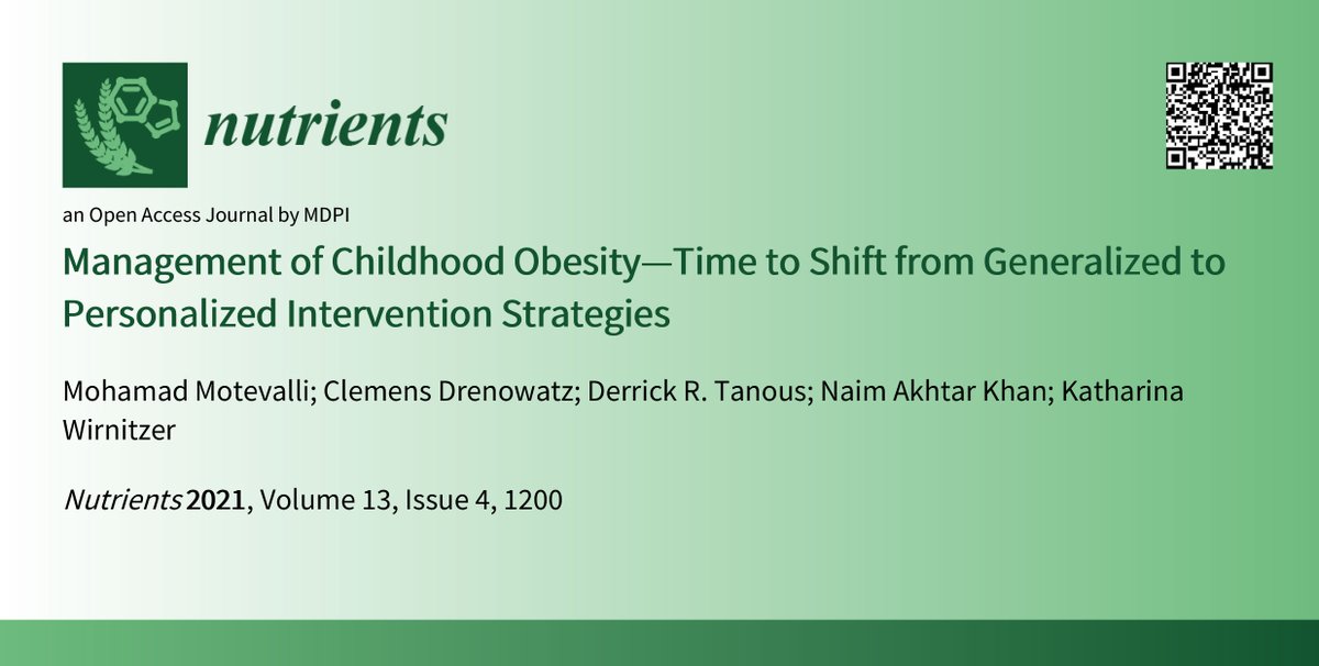 NurmiStudy's tweet image. The CHANCE 2 WIN is still up – pls help us WIN the @Nutrients_MDPI "Nutrients 2023 Best Paper Award" for our paper on Childhood Obesity: mdpi.com/2072-6643/13/4… for @Pädagogische Hochschule Tirol.
Please post &amp;amp; share widley, thx a lot!