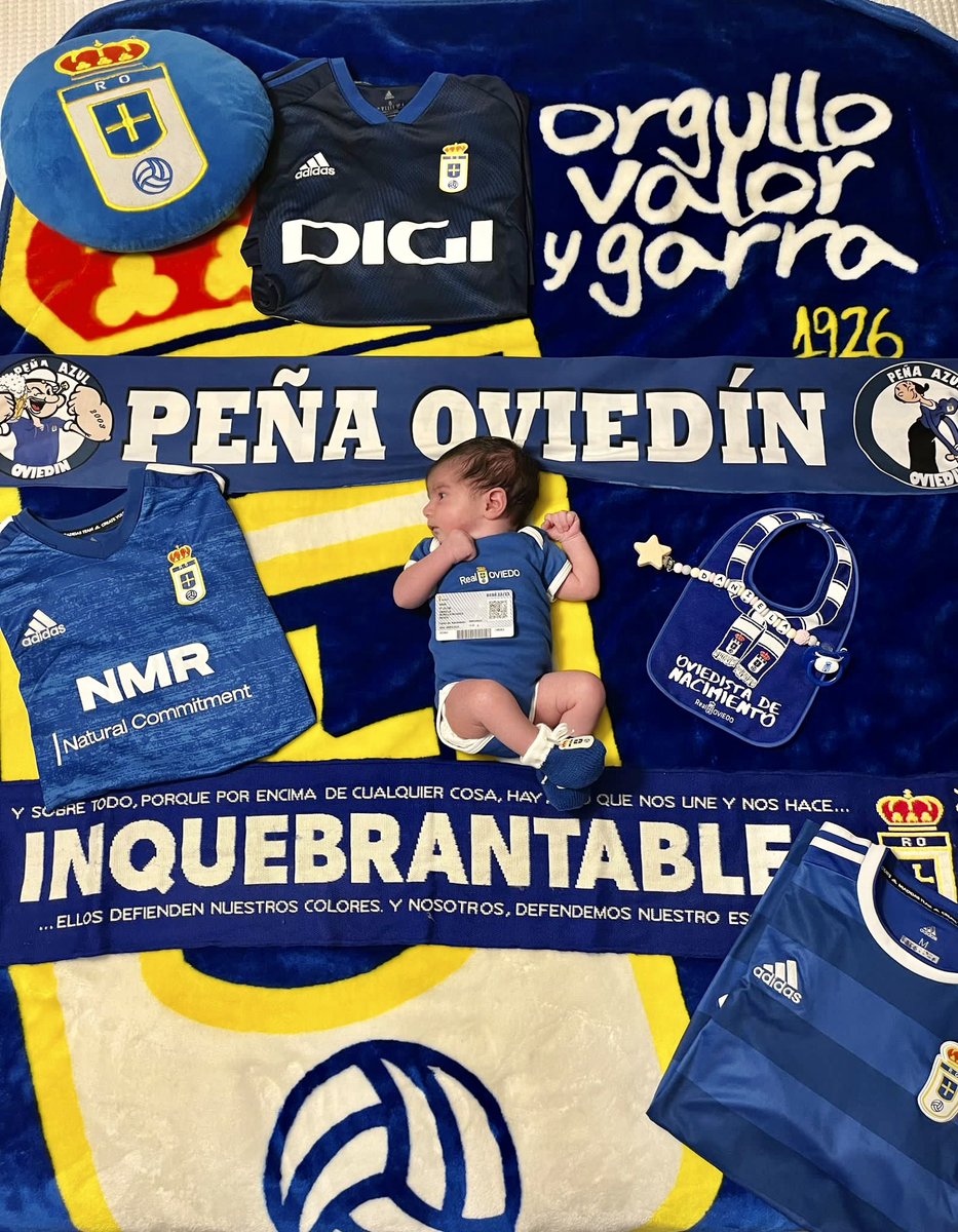 Una 𝐨𝐯𝐢𝐞𝐝𝐢𝐬𝐭𝐚 𝐝𝐞 𝐧𝐚𝐜𝐢𝐦𝐢𝐞𝐧𝐭𝐨 como 𝐃𝐚𝐧𝐢𝐞𝐥𝐚 no quería perderse la oportunidad de felicitarnos 🥰

Tenemos pasado, presente y mucho futuro 💫💙

#BebéOviedista 👶🏼
#RealOviedo 🔵⚪️