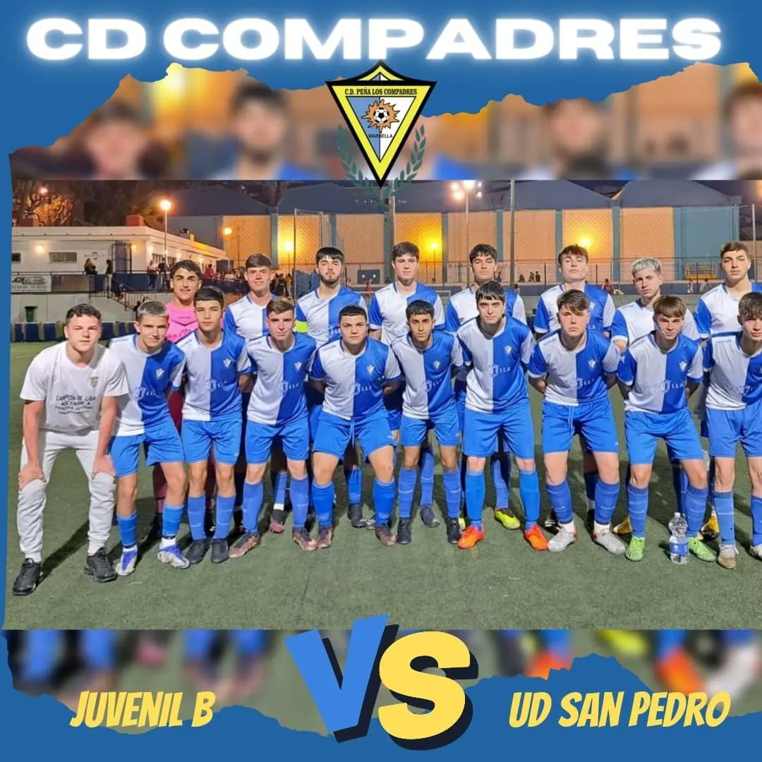 PLCompadres's tweet photo. Juvenil B!

#CDCompadres 7
#UDSanPedro 3

⚽⚽ Santi
⚽ Mario
⚽ Castro
⚽ Fabio
⚽ León 
⚽ Navarro https://t.co/MJYy5cEgLg