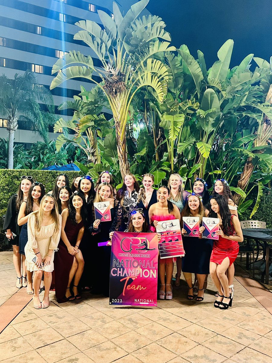 Coming home with Gold! Dazzlers are National Champions! We are proud of you!