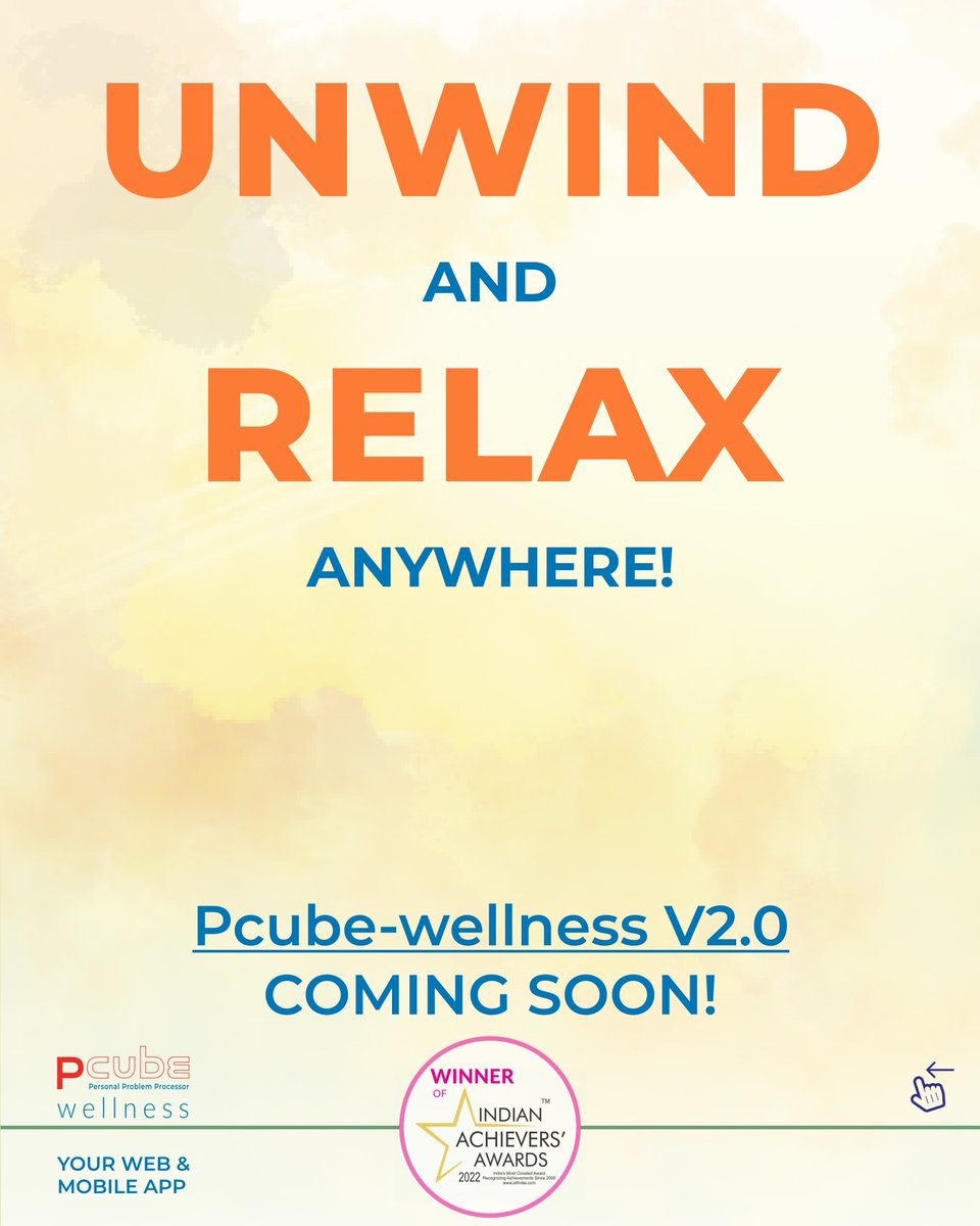 getsoulwalanow's tweet photo. UNWIND &amp; RELAX! ANYWHERE!

Pcube-wellness V2.0 App is COMING SOON!

Whether you're looking to de-stress, improve your mental clarity, or simply unwind, our app has the perfect wellness room for you. 
https://t.co/yDhPHGRZTa

TAKE A FREE TRIAL TODAY!
#mentalhealthapp #selfcareapps https://t.co/eceSvxkL5q