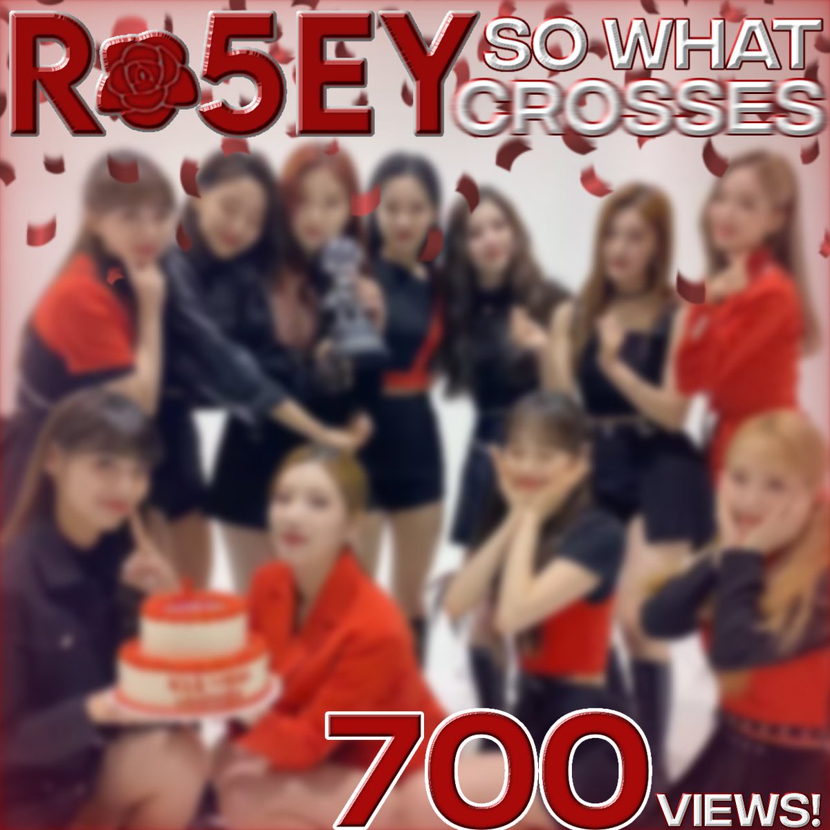LotusEnt_'s tweet photo. Feeling like im surfin' in the sky~ So exciting!  You deserve all the cake you want L4VENDERS!

RO5EY’s SO WHAT MV crosses 700 views on Youtube!

🔗 - https://t.co/xquwMm1mn4 https://t.co/SRJD6sYV2n