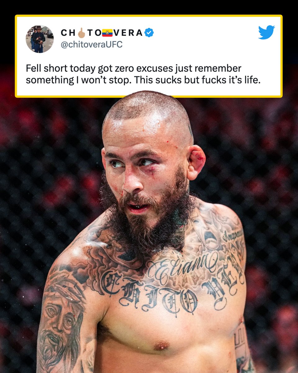 'Chito' Vera is making no excuses 🚫 #UFCSanAntonio