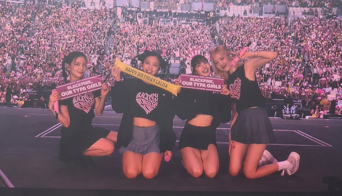 blinkeushoppe's tweet photo. My 9th BORNPINK concert and this was the best crowd yet! The girls were so happy! Got Ice Cream and See U Later for sound check, and Boombayah for encore! The wave was amazing and funny, making the Pinks laugh!!! I love you 4 soooo much 😭

#BORNPINKinManila_BulacanD2
#BLACKPINK https://t.co/c67NpSO7cQ