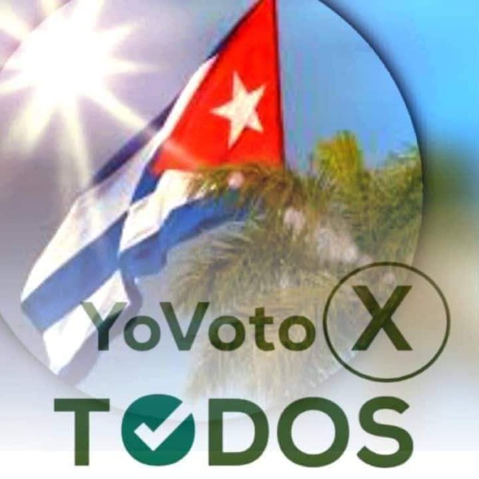 Hoy es un día de fiesta en #Cuba, la fiesta de la democracia socialista. 

Tras un proceso participativo de propuesta, selección y nominación, hoy elegimos a los diputados de la <a href="/AsambleaCuba/">Asamblea Nacional Cuba</a>. 

Es una satisfacción que todos unidos seamos parte de ello. #YoVotoXTodos