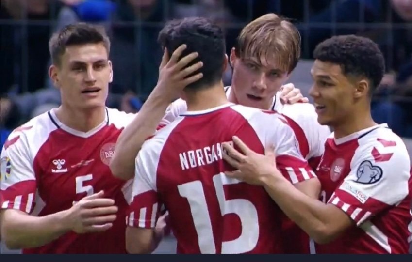 The Danish #Haaland 👉 #Hoejlund 

#Højlund #KAZDEN #EURO2024