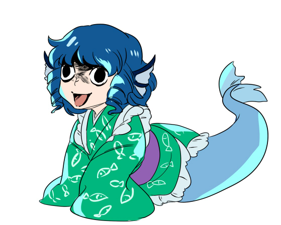 「mermaid wide sleeves」 illustration images(Latest)