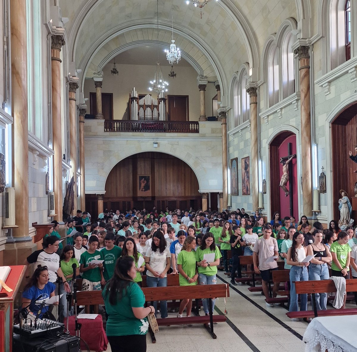 cjconfeti's tweet photo. Ayer celebramos en nuestra Casa el "Encuentro de Grupos de Fe", de los Centros Juveniles de Canarias.

¡ Gracias por acompañarnos en el centenario de @salesianoslpa ! https://t.co/oMn84b20I7