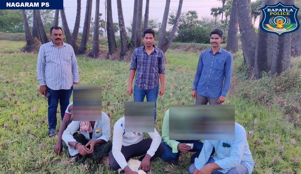 Cracking Whip on cockfights & Gambling: Bapatla Cops acting tough on illegal activities in the district.

#Gambling #illegalactivities #ContinuousVigil #ModernPolicing #Leadership #VakulJindal #IPS #BapatlaPolice

@vakuljindal @appolice