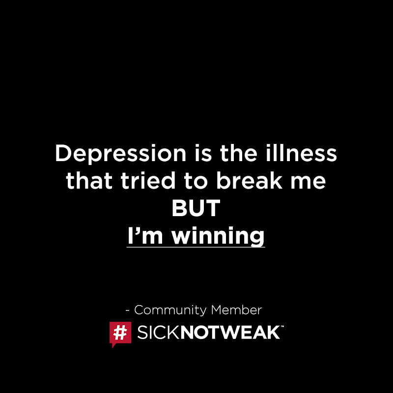 SickNotWeak's tweet image. #SickNotWeak #MentalHealth