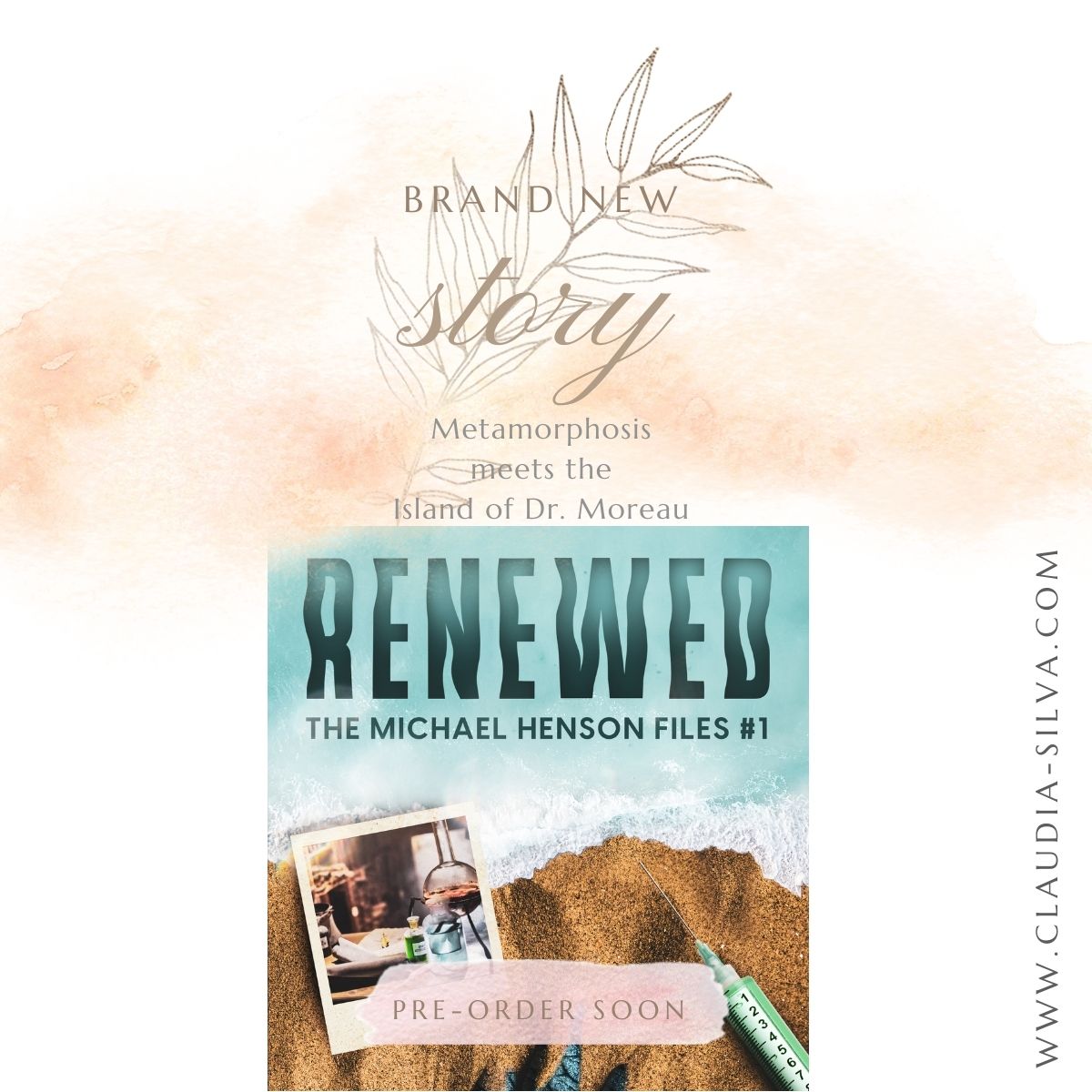 csilvaauthor's tweet photo. Happy Memorial Day!

A perfect day to pre-order Renewed if you haven't already.

A story that is something between Metamorphosis and The Island of Dr. Moreau. Be horrified by this origin story this June!

Visit https://t.co/r6HJaOawu1 today
#horror #urbanfantasy #vampires #merman https://t.co/klXHimjNkk