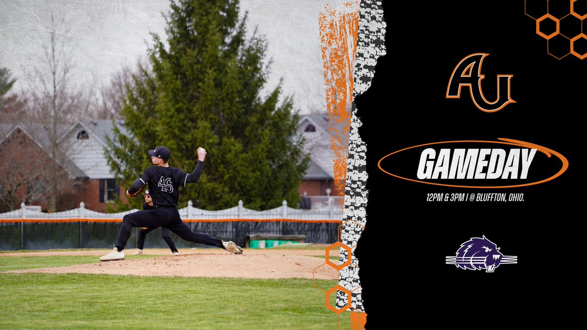 AthleticsAU's tweet photo. It's Game Day! @AURavensBSB takes on Bluffton in an HCAC doubleheader today at 12 p.m. in Bluffton, Ohio.

📹: https://t.co/vJjuvnbCxR
Game 1 📊: https://t.co/giWxYD5ARe
Game 2 📊: https://t.co/zIgrzk7FuV

#SoarRavensSoar #GBGR #TheBestIsYetToCome https://t.co/SUIvKlyKwg