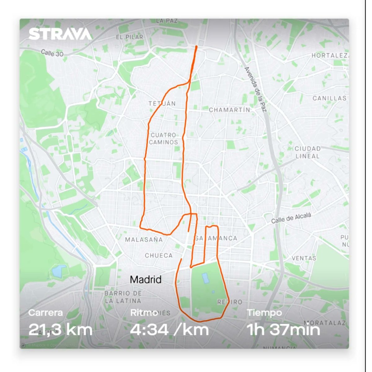 Juli_run24's tweet photo. Simplemente... MADRID!! Increíble carrera la @mediodemadrid !! Más no se le podía pedir al día, buen tiempo ☀️, buena carrera 🏃🏻 y buen ambiente 👏🏻👏🏻 https://t.co/rPJoaJVkHC