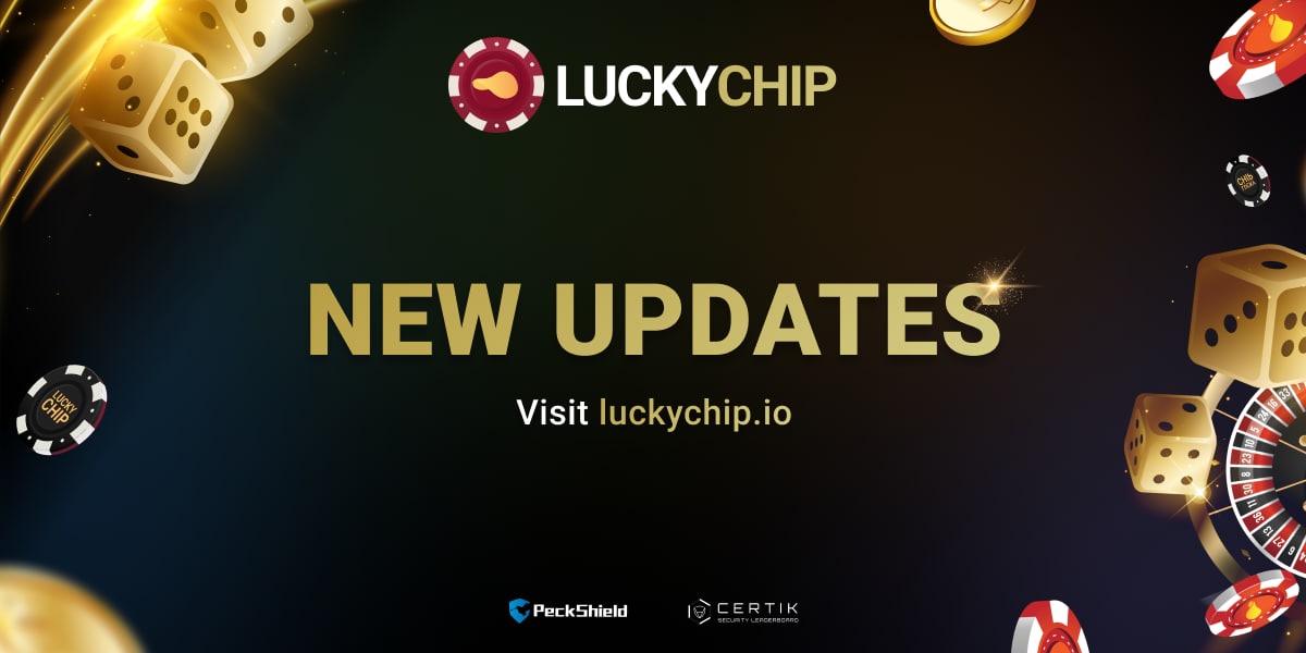 🚀 Hey LuckyChippers ! 🚀

Are you ready for some exciting news? 🥳

Our team has been working hard on a BIG update that will take your gaming experience to the moon! 🌕🚀

We can't spill all the beans just yet 🤩

Keep an eye out for more updates 👀 💵

#DeFiCasino #WeekendFun
