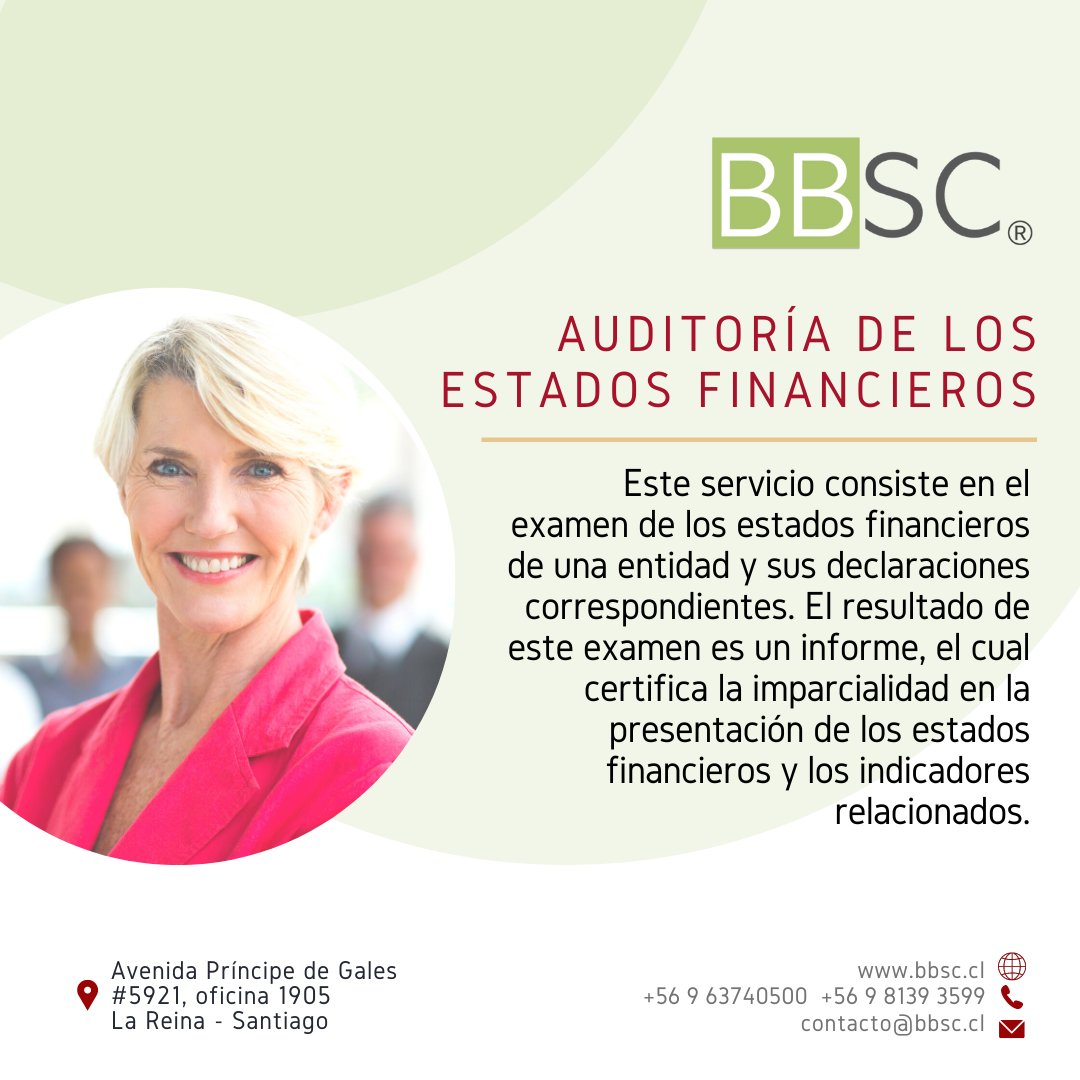 BbscConsulting's tweet photo. Asesoría Tributaria & Outsourcing Contable, servicios de excelencia. Consulte por nuestros servicios en contacto@bbsc.cl 323352547 552765952 #asesoriatributaria #bbsc #outsourcingcontable https://t.co/IoovLwOPEv