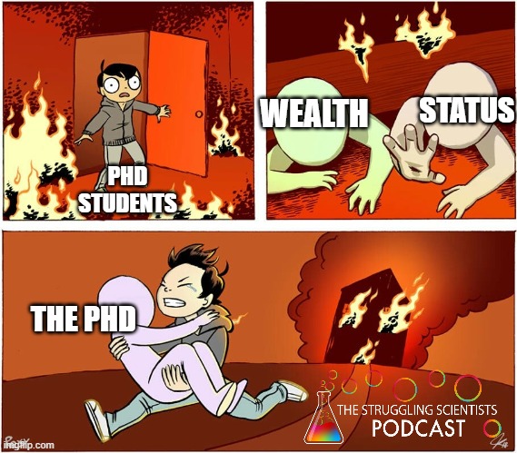 TheStrugglingS4's tweet photo. Sorry fam but we might have saved the wrong life 😅

#phdmemes #phdlife #phdchat #AcademicChatter #AcademicTwitter #PhD #postodoc #academia https://t.co/cfbWZe2HXn