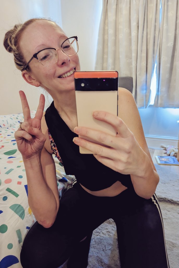 Claire_MCR's tweet photo. Quick Sunday morning run as ran out of timeπ€¦πΌββοΈ still a bit sniffly so probably not a bad idea! First Aid training this week so will be home early enough for some midweek running..oh, and lighter evenings!! #bringiton #halfmarathontraining #gettingraceready πͺπ» https://t.co/atxGdU0HCE