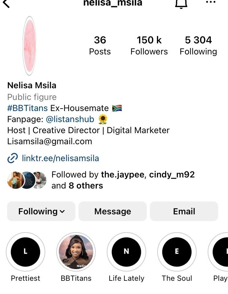 Hanny_lovee's tweet image. Slow but sure 😊 wins the race🕺🕺🕺🥳🥳🥳🥳🤗 we getting there 🫶 150k stronger 💪😌. Road to 200k😇🙏🙇.
NELISA THE TOPIC
NELISA MSILA
#Project26
#NelisaMsila
#Listans