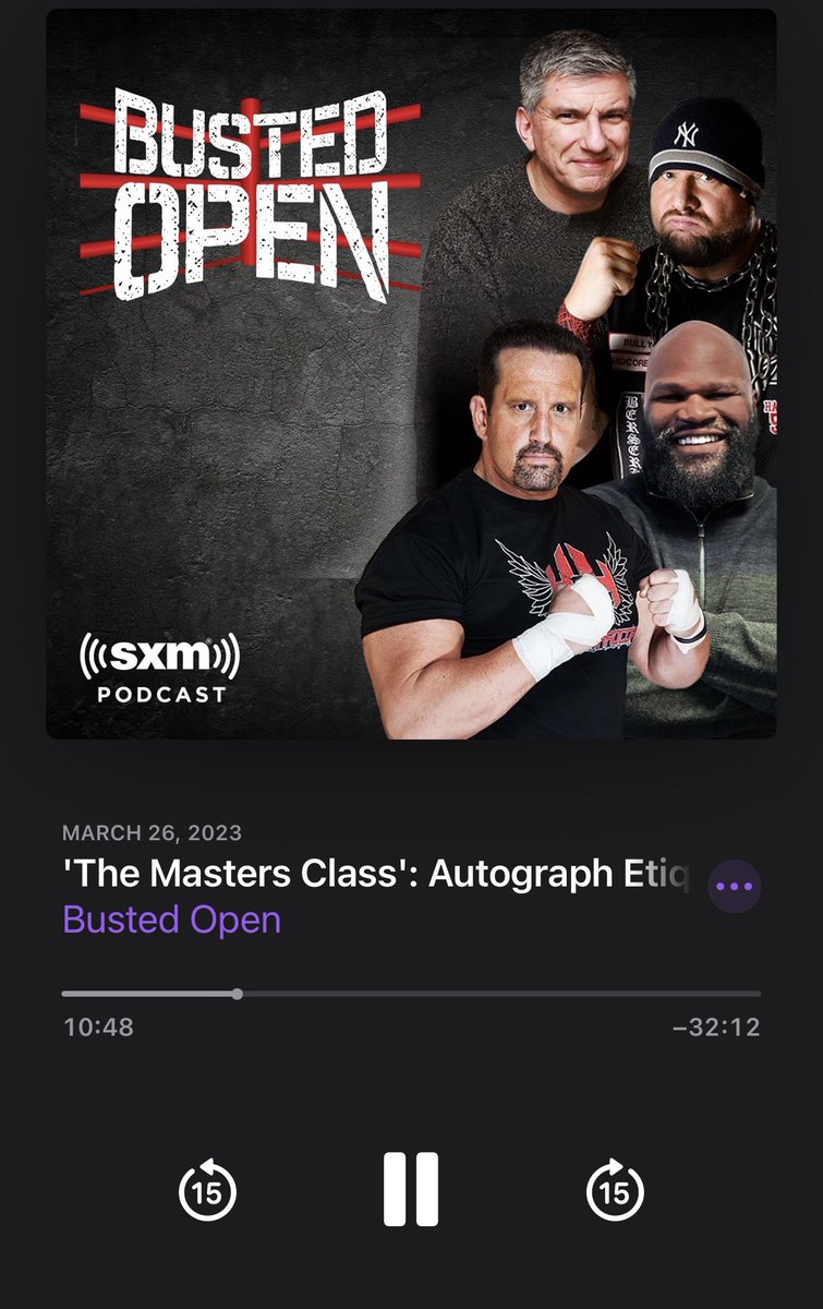 The1RJK's tweet photo. Class is in session #BustedOpen #MastersClass https://t.co/ac7LKDBPqH