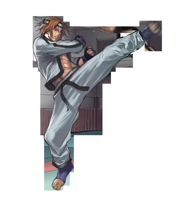 Though i don't play Hwoarang much but his T4 costume and this one is something else  