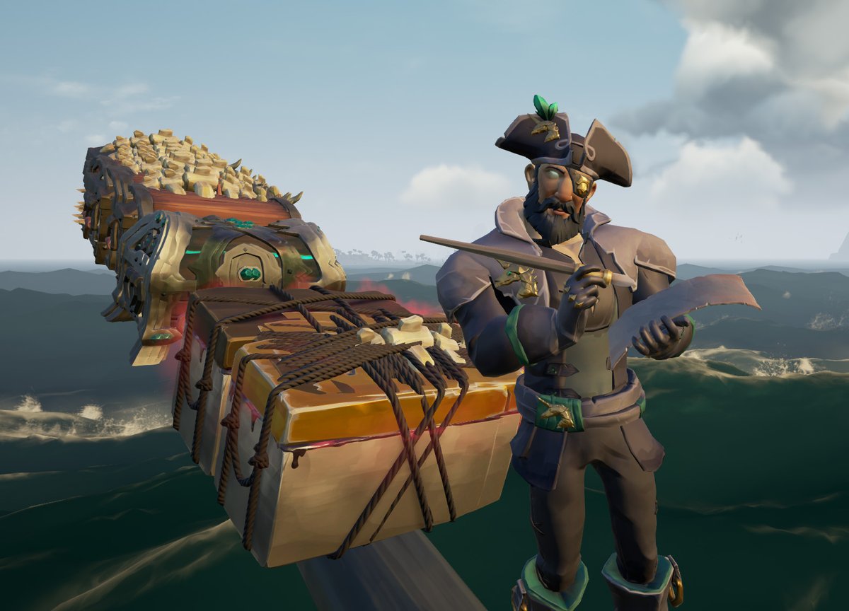 When I'm not painting for #SeaOfThieves I'm stacking in #SeaOfThieves 🪙🏴‍☠️🦜
#SoTAnniversaryPromo
