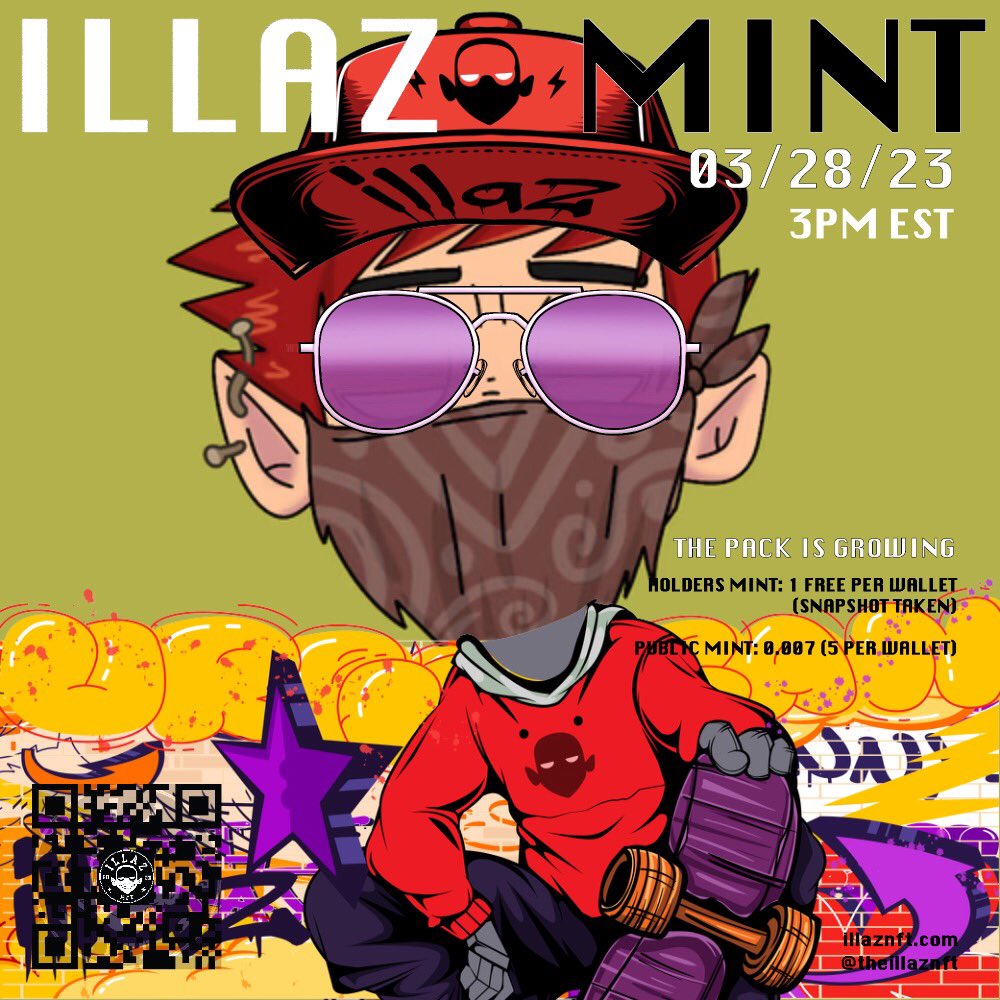 martechnetworks's tweet photo. TaP in to da @theillaznft Fully Customizable DoPe AF🔥🔥#NFT Collection👀
We SurVive🫡 Community Owned #multisig #EthNFT #blockchainfam #illaz https://t.co/FrnA1Jlhi7