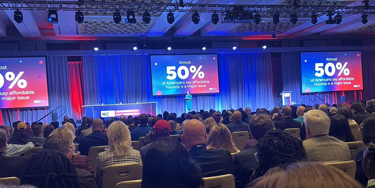 So exciting to see Mayor ⁦<a href="/Woodards4Tacoma/">Victoria Woodards</a>⁩ presidential focus coming to life here at #CCC23!  People + partnerships = endless possibilities!