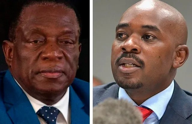 Retweet for Chamisa and comment for Mnangagwa. I want to see something... let's goooooo...