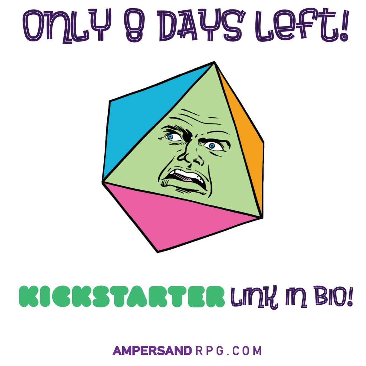 AmpersandRpg's tweet photo. THANK YOU to all of our backers so far. Campaign ends April 2nd!

#ttrpg #kickstarter
https://t.co/hRgAG5Y3sE https://t.co/85PPzE879f