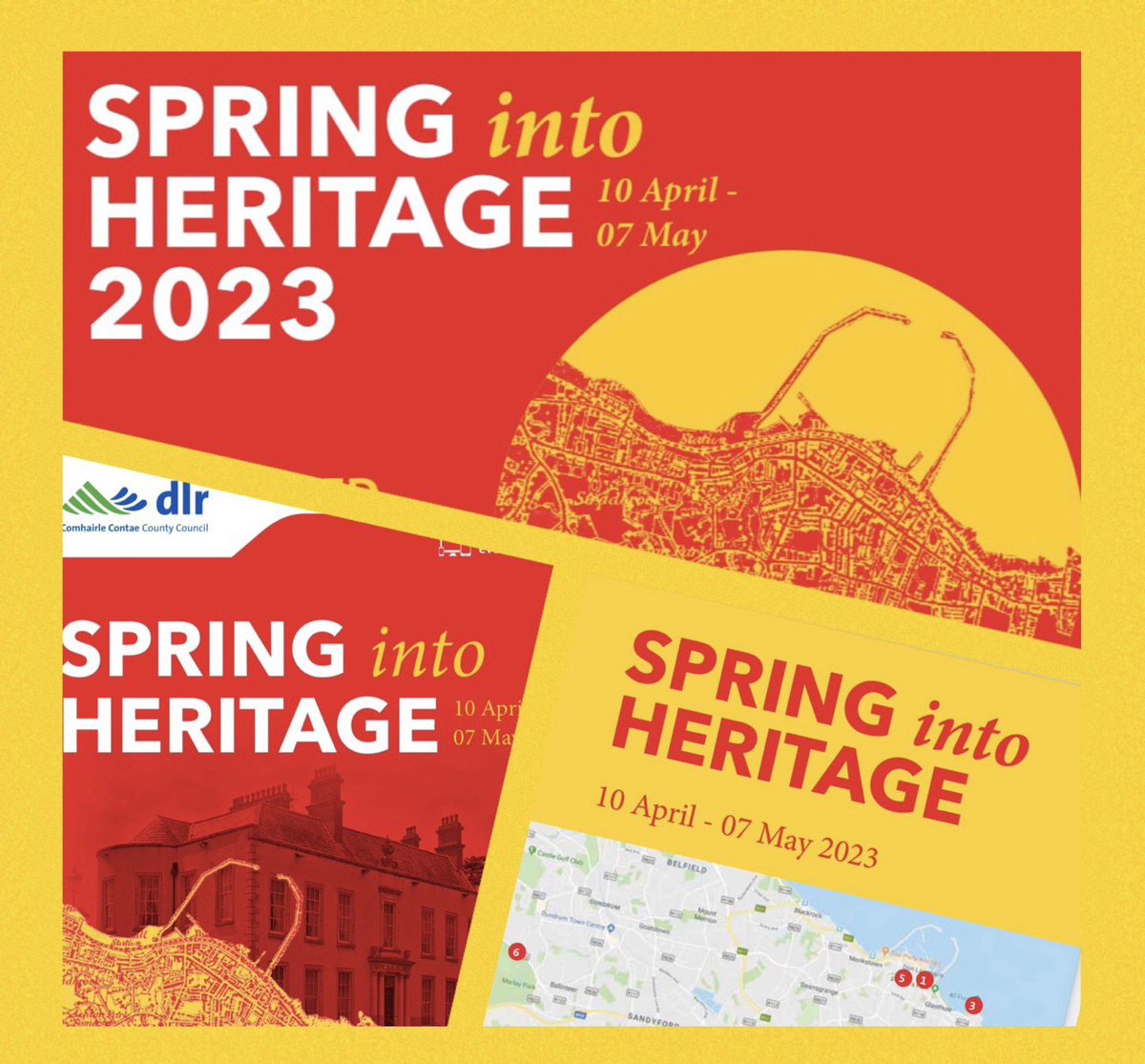 dlrheritevents's tweet photo. Dún Laoghaire-Rathdown County Council Spring into Heritage 2023 brochure now available online. ⬇️
Online Brochure ➡️ https://t.co/EKraBDz029
Tour Information ➡️ https://t.co/7zNksfEE0C
Booking Link ➡️ https://t.co/Zgm3xaWMJ4
#springintoheritage
#lovedlrheritage https://t.co/M8XgrvlZi5