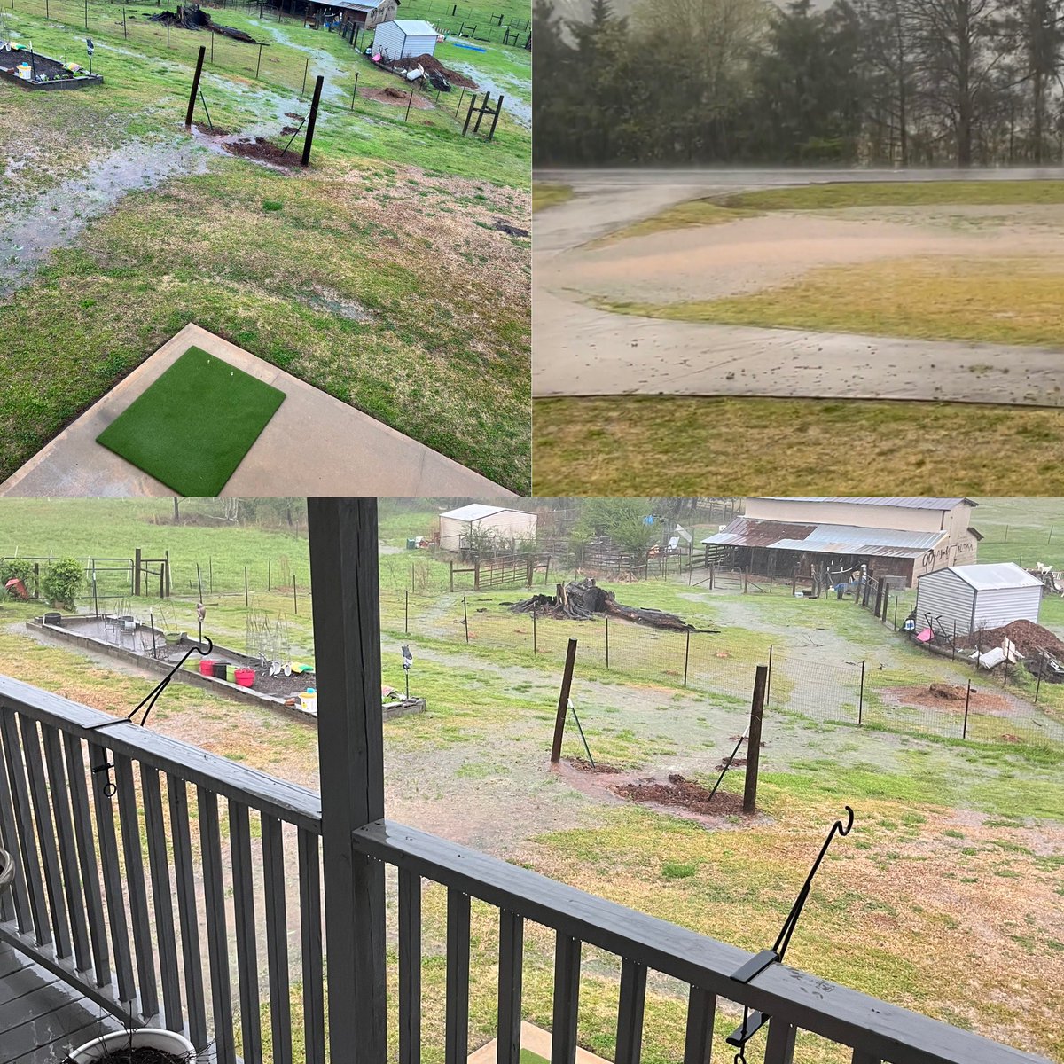 KristynStarling's tweet photo. Flooding in my front/backyard in Troup County (LaGrange, GA) #fox5stormteam #stormwatchon2 https://t.co/DCHPoFMHi4