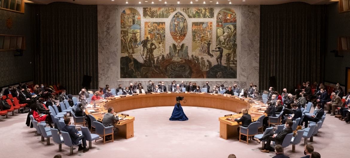 nexta_tv's tweet photo. #Ukraine demands to convene the #UN Security Council because of the Putin’s statement about the deployment of #Russian nuclear weapons in #Belarus. https://t.co/baeygtFVYG