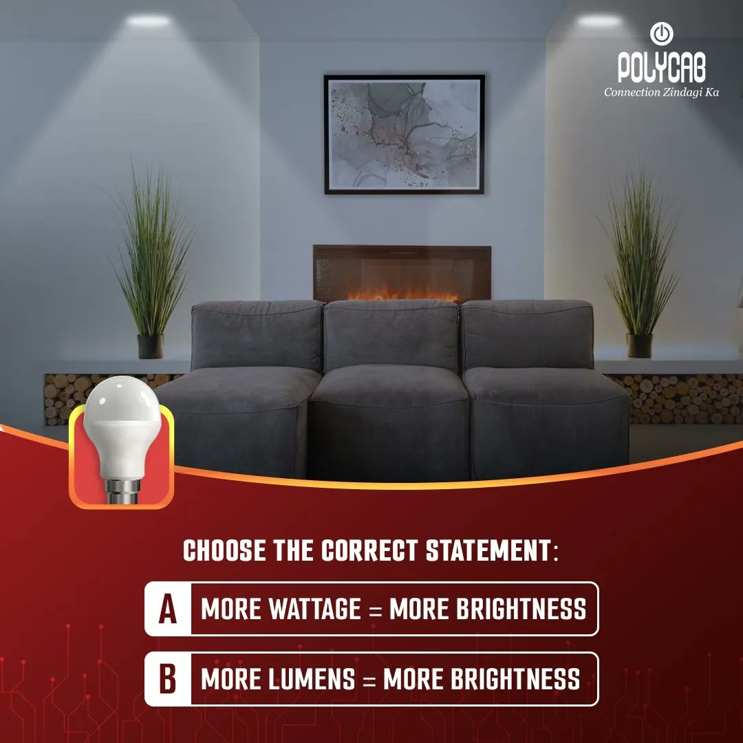 The #KnowYourLEDLights Contest Round 4 is here and so is your chance to prove that when it comes to lights, you know it all!

Comment the correct answer below and stand a chance to win exciting prizes🥳