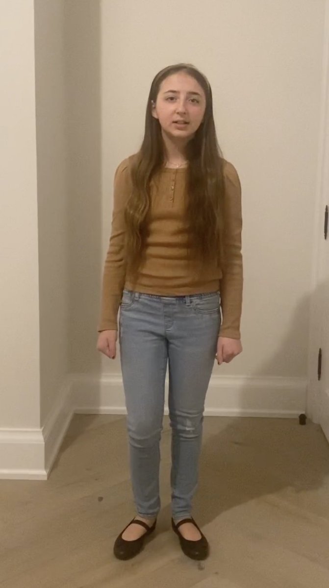 Sienna, Gr 6 <a href="/OLP_TCDSB/">Our Lady Of Peace</a> "I decided to sing The Happiest Girl by Blackpink because I have been inspired by the beautiful emotion in the song. The Happiest Girl is about being strong in sad moments, as mentioned in the chorus. The lyric “I can stop the tears if I want to” shows