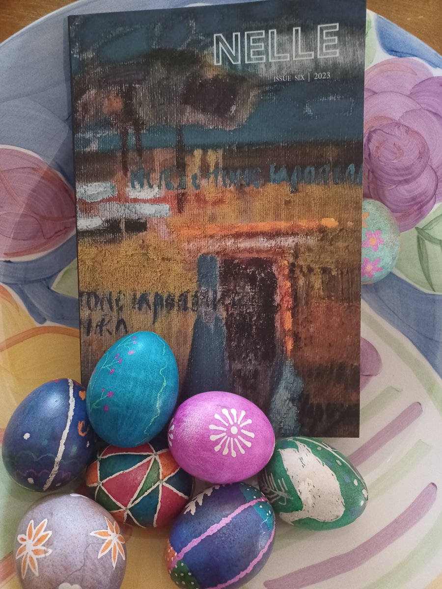 NYurtsaba's tweet photo. I am very honored to have 3 #poems in the most recent issue of @NELLE_Journal, along w/ @jkdpoetry, @PernataF, Iryna Shuvalova, Olena Jennings, &amp; @OlgaLivshin. Translators feat. include @BlackerUilleam. 💙💛🇺🇦 Please consider reading this issue. https://t.co/NSQQmxmP8n