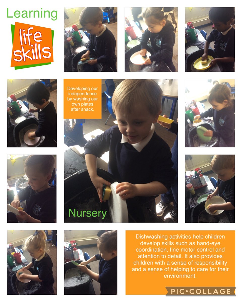 MissBurnsBVP's tweet photo. In Nursery we are developing our independence by washing our own plates after snack. @BelleValeSchool @MissNelsonBVP #MissGray #MissIreland #LIFESKILLS https://t.co/sxjcq1TfBr