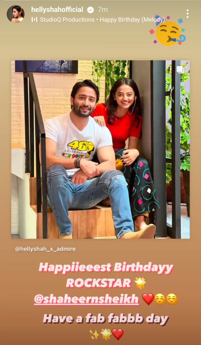 From @/OfficialHelly7 ❤️

HBD SUPER SHAHEERA
#HappyBirthdayShaheer
#ShaheerSheikh