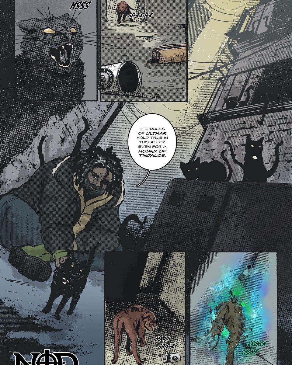 Colleen | Vengeful Light now on Kickstarter! tweet media