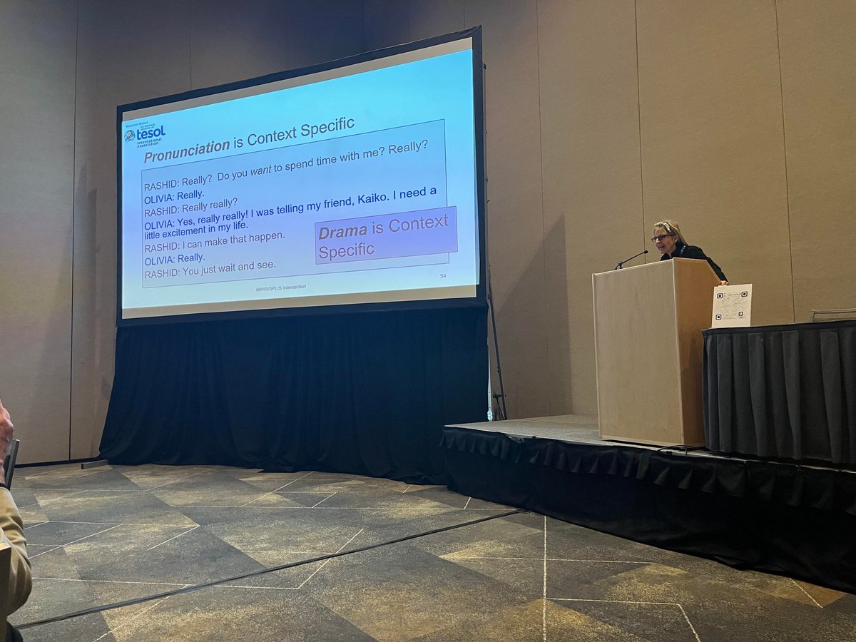 TESOLMWIS's tweet photo. (1) #TESOL2023 #MWIS-SP Intersection Panel: Creating and implementing researrch-based materials for oral/aural skills development. Moderated by @Beatrix Burghardt https://t.co/PVS0r3UCxp