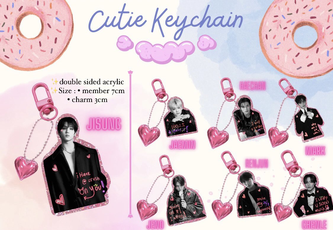 floatlychee_'s tweet photo. [RT &amp; like are very appreciated]🫶🏻

💗 Open PO Cuties Keychain 💗
💸37k/ea
🛍️DP 22k/ea
📆 PO: 29 Maret 2023 - slot penuh
🖼️ Details on pict

thankyou all (๑ > ᴗ < ๑)

 #NCTDREAM https://t.co/PlGpYTM1Cc