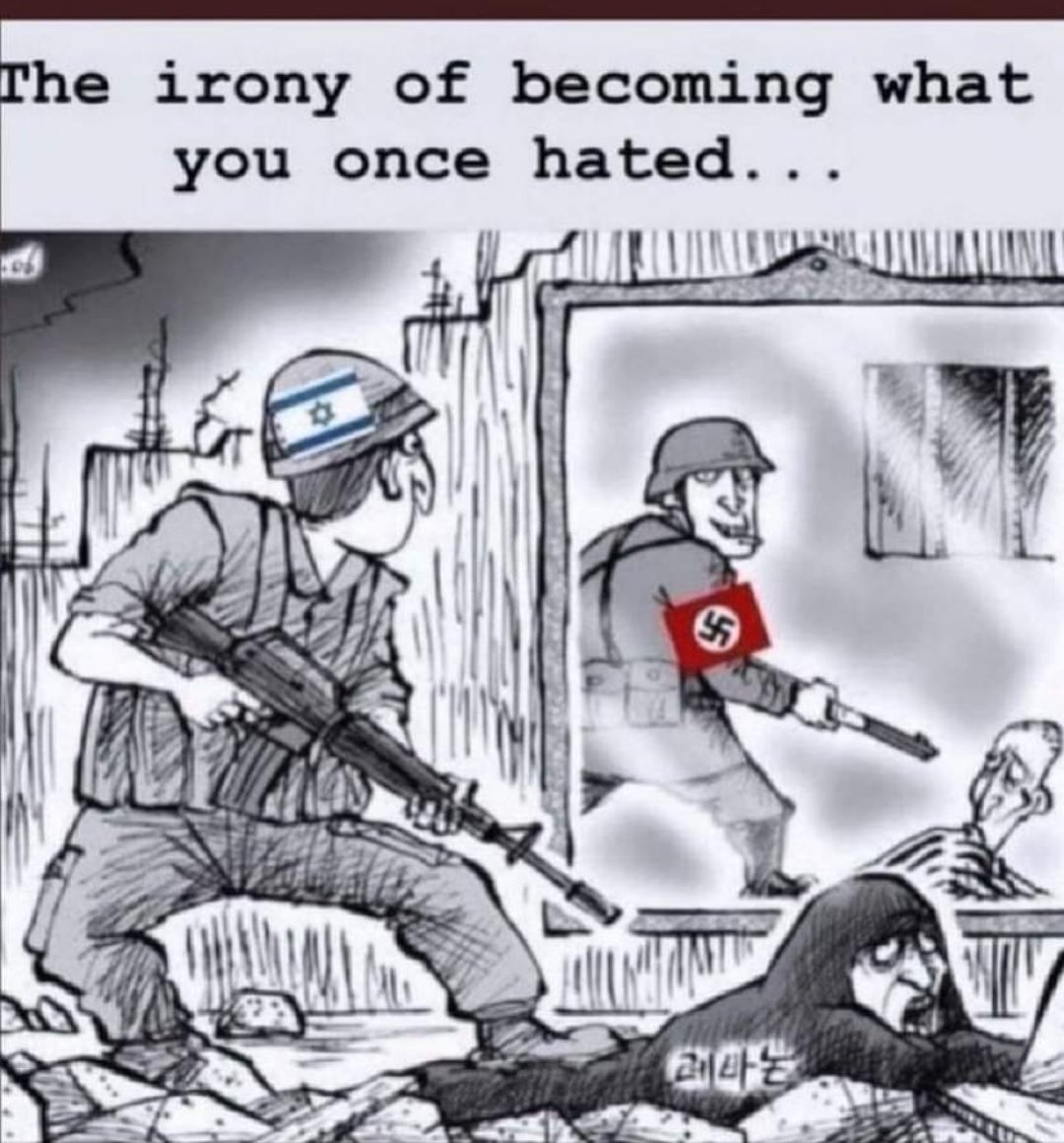 And the West sits and not just allows this they support it.