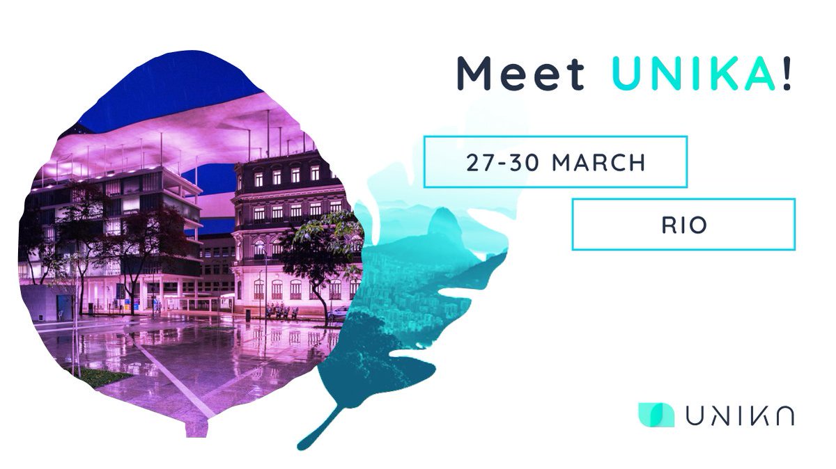 UnikaNetwork's tweet image. We&apos;re coming to @ethereumbrasil  🙌

Sunny Rio is opening to a great event and so are we. Let&apos;s connect, network and become the melting pot for all the projects to add to #web3community!

#ethereumbrasil #ethereum #ETHSamba #EthereumRio23