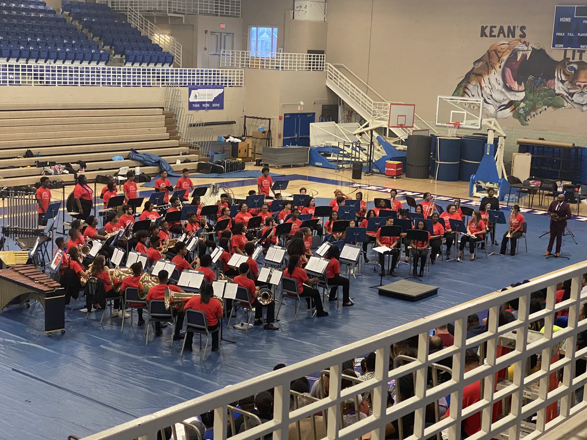 LaVergneHSBand's tweet photo. Congratulations to our students (22) representing @RCSArts who participated in @NAAWS_Music Youth Honor Band! We are so proud of them. These students played fantastic music and were conducted by Ms. Luis Wiggins. @EaglevilleBands @bmsflamesband @smyrnahighband SCHS BAND 🎶 https://t.co/3ymSbCDEp0