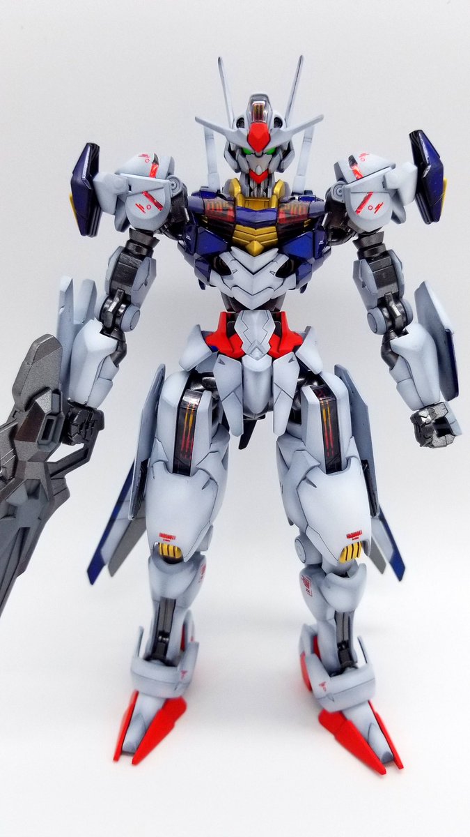 EfgGasmask's tweet photo. #水星の魔女 
#ガンプラ
#ガンプラ好きと繋がりたい 
ガンダムエアリアル塗装してみました😊
改修型は手に入らないからなぁ😵💦
色んな方の作品を参考にしてプロポーションも変更してみました🙌 https://t.co/3rMN2JhWD4